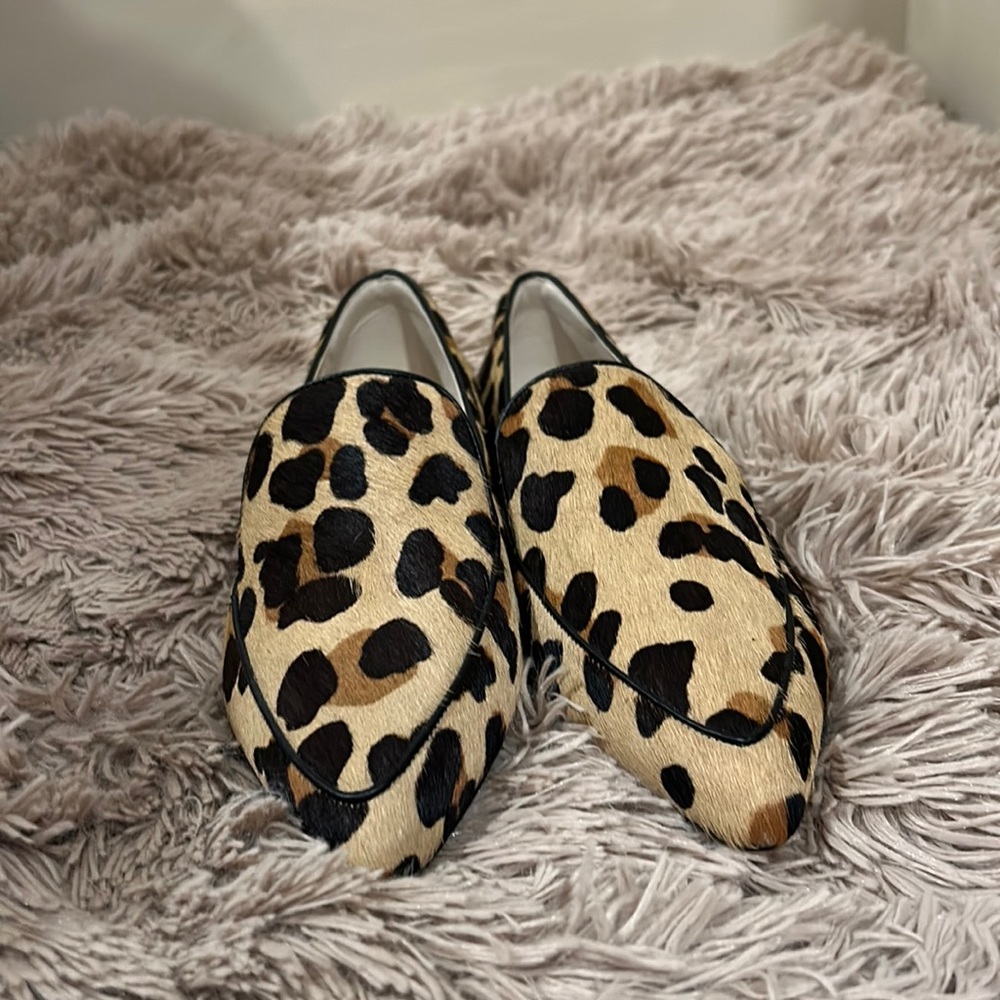 Cole Haan- Cheetah Loafers Never Worn